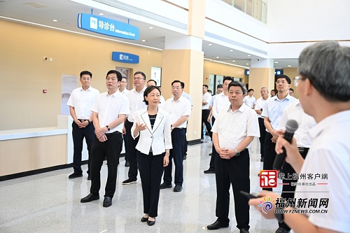 郭寧寧吳賢德帶隊在倉山區晉安區閩侯縣高新區開展“亮曬比學”活動