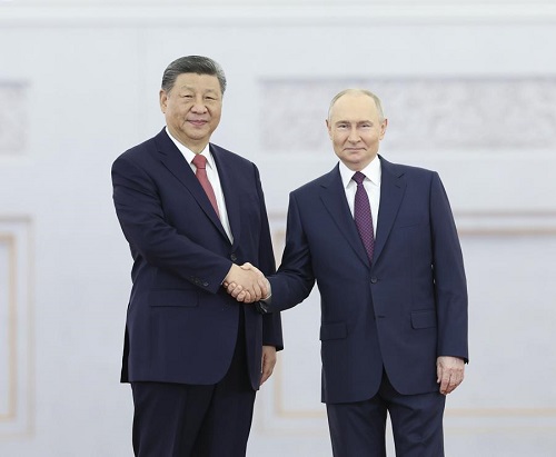 “不為一時一事所惑，不為風高浪急所擾”——習近平主席對俄羅斯進行國事訪問并出席紀念蘇聯(lián)偉大衛(wèi)國戰(zhàn)爭勝利八十周年慶典紀實