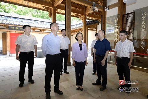 郭寧寧吳賢德調研閩都文化保護傳承有關工作