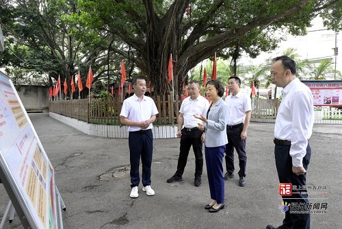 郭寧寧赴倉山區調研督導群眾身邊不正之風和腐敗問題集中整治工作并接待群眾來訪