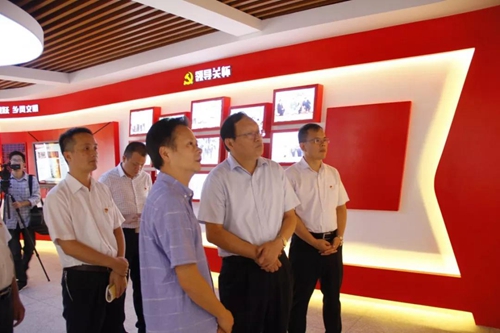 省委第一巡回指導(dǎo)組調(diào)研倉山區(qū) “不忘初心、牢記使命”主題教育工作