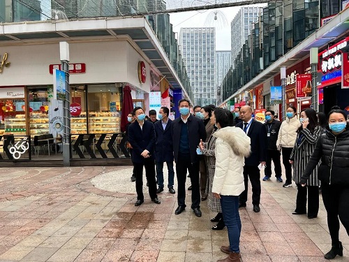 【文明創建】倉山區領導督導全國文明城市創建工作