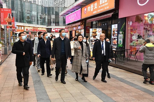 【文明創建】倉山區領導督導全國文明城市創建工作