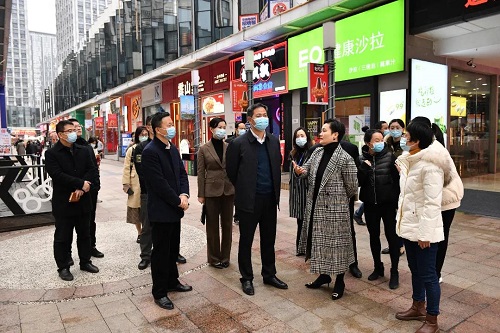 【文明創建】倉山區領導督導全國文明城市創建工作