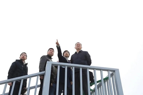 倉山區黨政主要領導帶隊開展“河長日”巡河活動