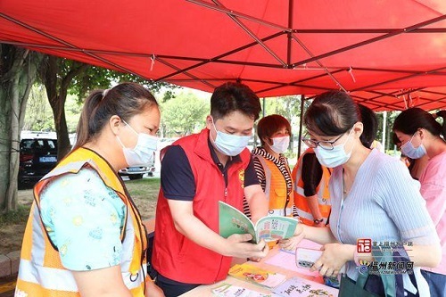 倉山區開展公共機構生活垃圾分類專題宣傳活動