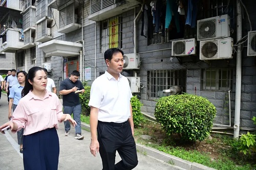 區政府主要領導帶隊督導登革熱防控、愛國衛生運動暨“護河愛水 清潔家園”專項行動，并開展“河長日”巡河工作