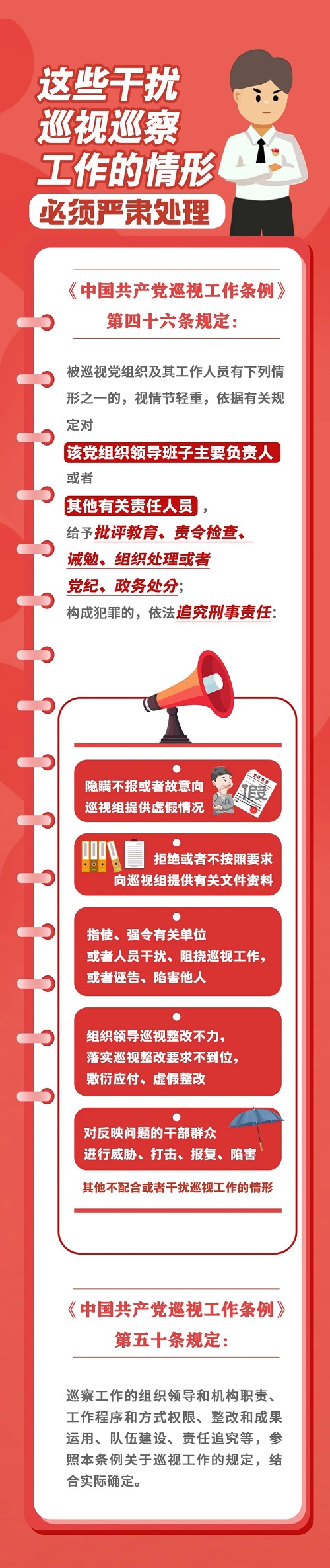 【黨紀學習教育】這些干擾巡視巡察工作的情形必須嚴肅處理