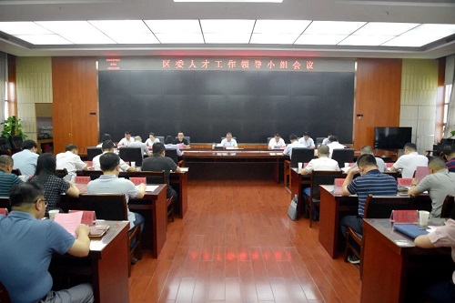 倉山區召開區委人才工作領導小組會議