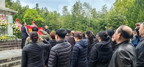 倉山鎮“我們的節日·清明節”專場活動舉行