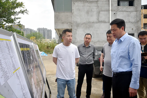 【強產業 優環境】區政府主要領導調研推動三江口片區項目征遷建設