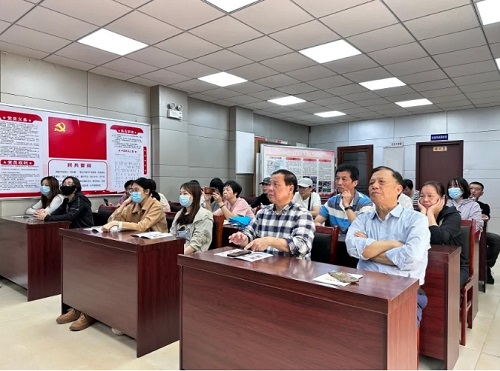 “10點鐘課堂”在上渡街道江南社區開講！