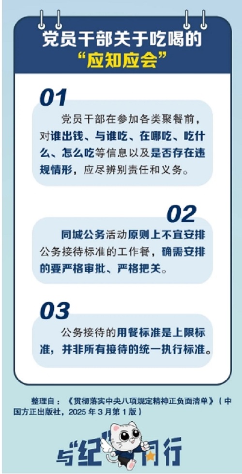 【學習教育進行時】哪些“吃喝”算違規？11條標準來了！