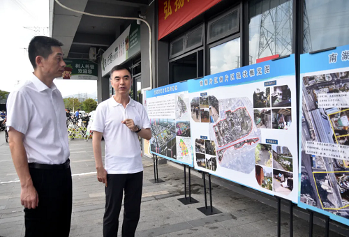 【強產業 優環境】區政府主要領導現場辦公推進三江口片區項目征遷建設