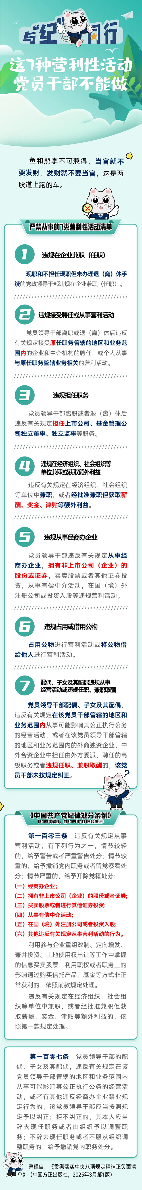 學習教育進行時丨劃重點!黨員干部這7種營利性活動碰不得 學習教育進行時丨劃重點!黨員干部這7種營利性活動碰不得
