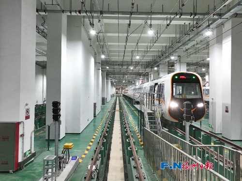 今年開通！福州地鐵4號線后通段啟動空載試運行！