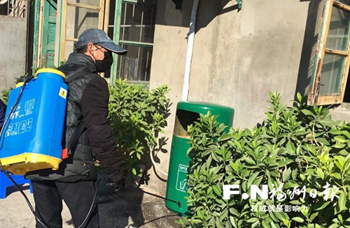 倉山疫情消殺工作中 倉山疫情消殺工作中