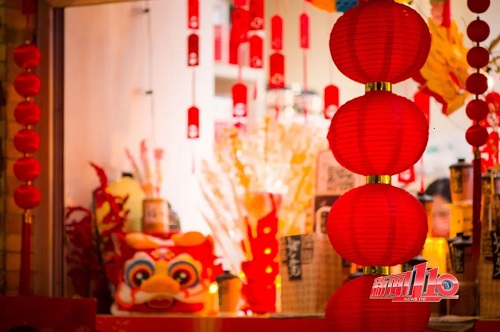 【網絡中國節·春節】倉山處處“中國紅”　燈火璀璨最有福