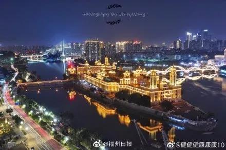 夜色中洲島 夜色中洲島