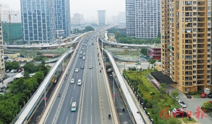 鰲峰大橋南橋頭節(jié)點改造工程建成通車 鰲峰大橋南橋頭節(jié)點改造工程建成通車