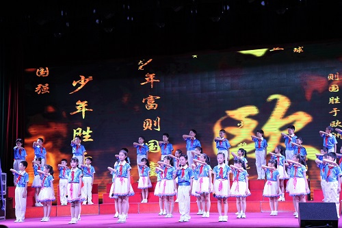 倉山區舉行慶祝新中國成立70周年暨“我和祖國共成長”六一主題活動