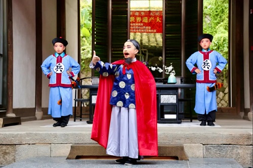 家門口的“閩劇大餐”！麥小閩劇社團在煙臺山的這場閩劇表演驚艷了！